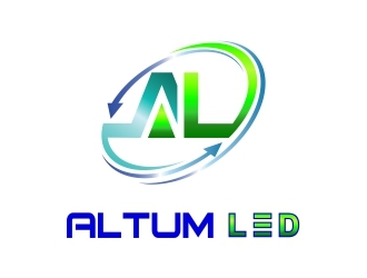 Altum LED logo design by renithaadr