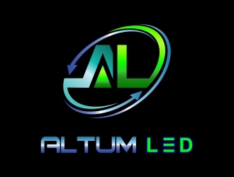 Altum LED logo design by renithaadr