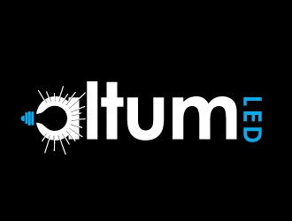 Altum LED logo design by REDCROW
