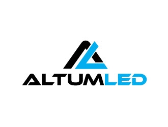 Altum LED logo design by REDCROW
