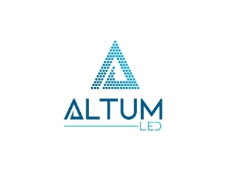 Altum LED logo design by MRANTASI