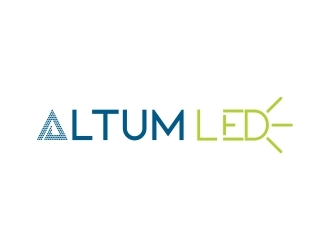 Altum LED logo design by MRANTASI