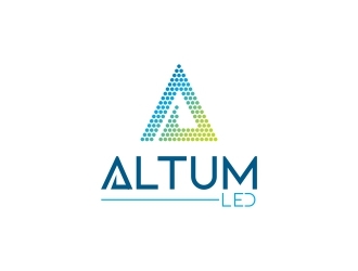 Altum LED logo design by MRANTASI