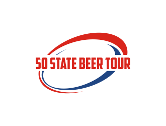 50 State Beer Tour logo design by Greenlight