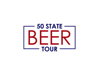 50 State Beer Tour logo design by done
