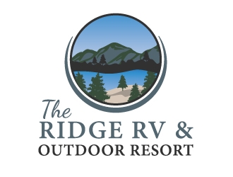 The Ridge RV and Outdoor Resort  logo design by Boomstudioz