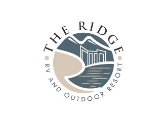 The Ridge RV and Outdoor Resort  logo design by Suvendu