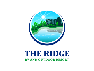 The Ridge RV and Outdoor Resort  logo design by beejo