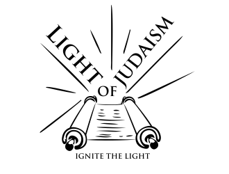 Light of Judaism.org logo design by aldesign