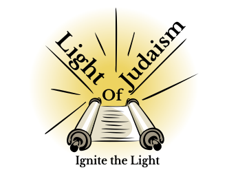 Light of Judaism.org logo design by aldesign