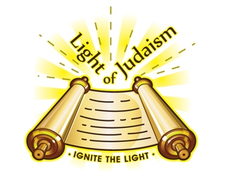 Light of Judaism.org logo design by logoguy