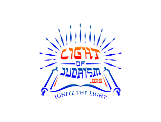 Light of Judaism.org logo design by mikael