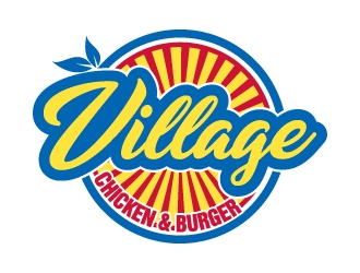 Village Chicken & Burger logo design by usashi
