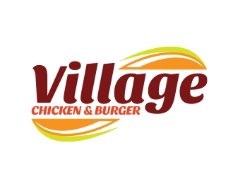 Village Chicken & Burger logo design by Eliben