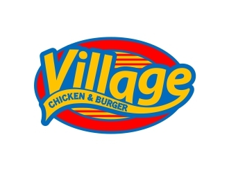 Village Chicken & Burger logo design by b3no