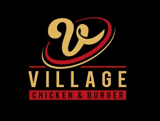 Village Chicken & Burger logo design by REDCROW