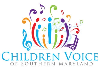 Childrens Voices of Southern Maryland logo design by bezalel