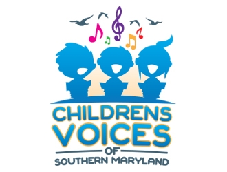 Childrens Voices of Southern Maryland logo design by Eliben