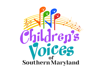 Childrens Voices of Southern Maryland logo design by megalogos