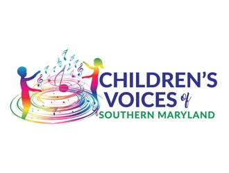 Childrens Voices of Southern Maryland logo design by Roma