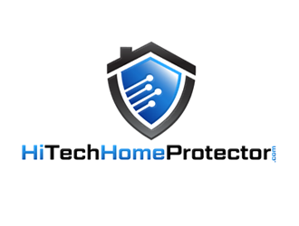 hitechhomeprotector.com logo design by megalogos