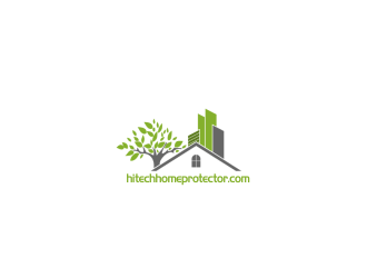 hitechhomeprotector.com logo design by Greenlight