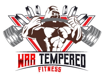 War Tempered Fitness logo design by uttam