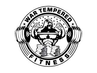 War Tempered Fitness logo design by Suvendu
