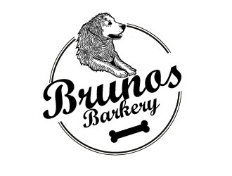 Brunos Barkery logo design by czars