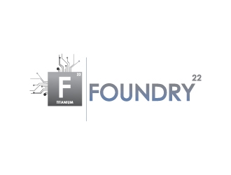 Foundry22 logo design by Erasedink