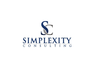 Simplexity Consulting logo design by nikkl