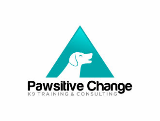 Pawsitive Change K9 Training & Consulting logo design by hidro