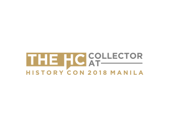 The HC Collector at HISTORY CON 2018   Manila logo design by bricton