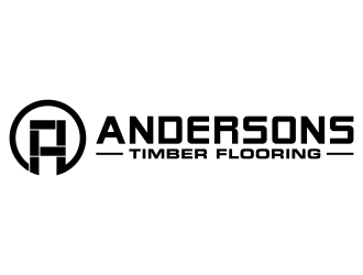 Andersons Timber Flooring logo design by Dakon