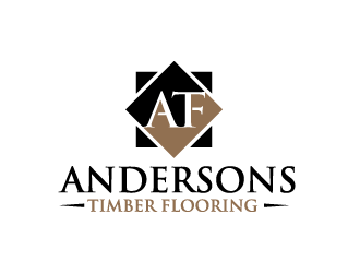 Andersons Timber Flooring logo design by bluespix