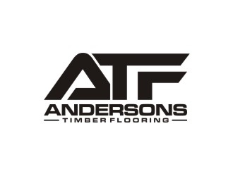 Andersons Timber Flooring logo design by agil