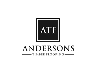 Andersons Timber Flooring logo design by alby