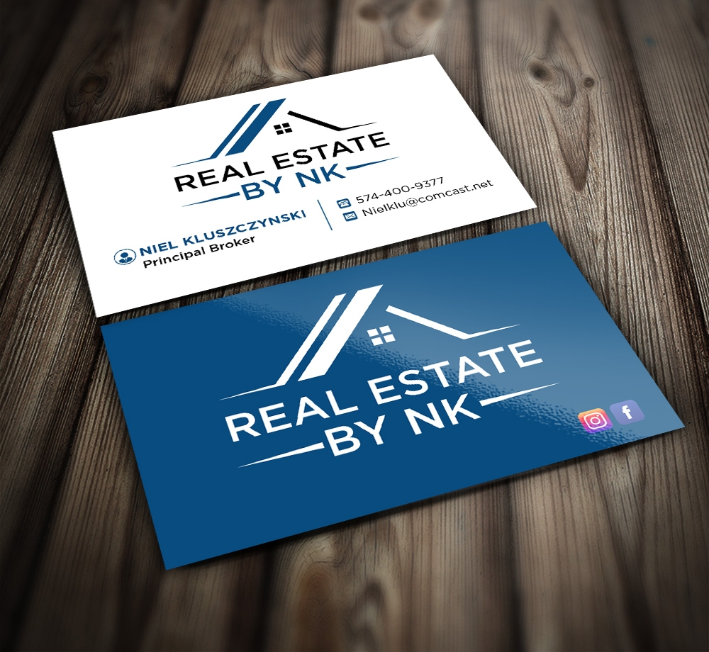 Real Estate by NK logo design by mattlyn
