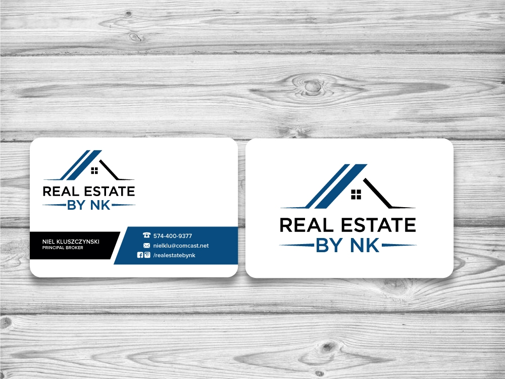 Real Estate by NK logo design by jaize