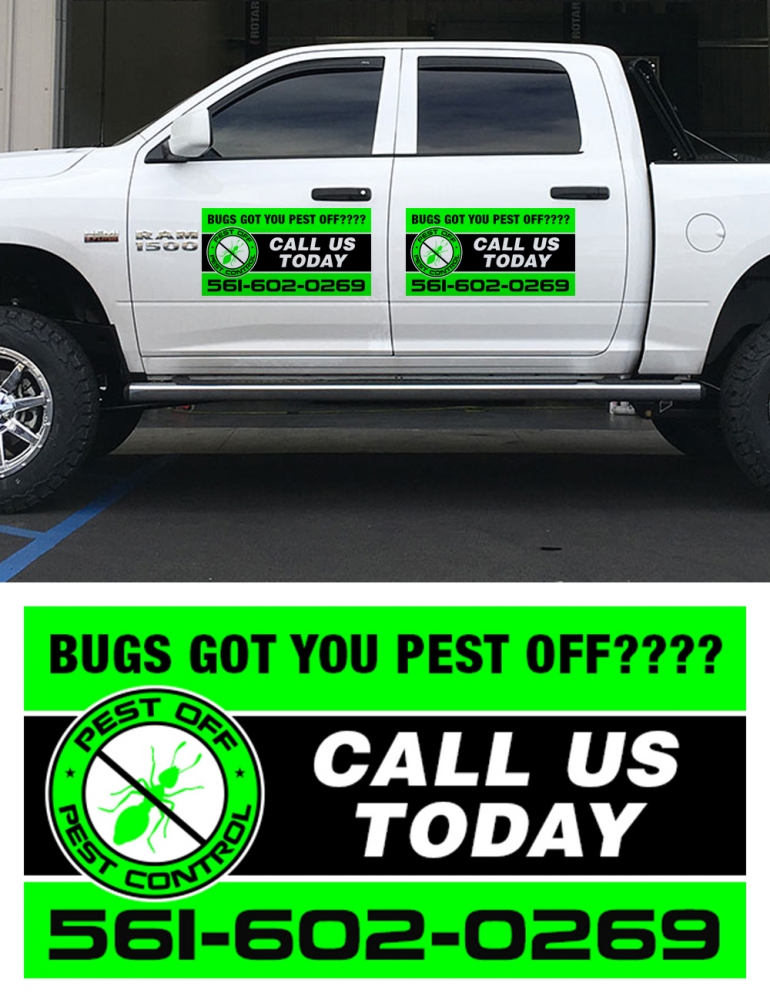 Pest Off Pest Control Digital Design 48hourslogo