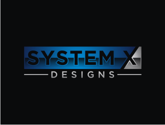 System X Designs logo design by bricton