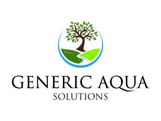 GENERIC AQUA SOLUTIONS logo design by jetzu