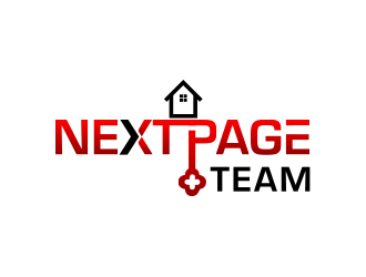 Next Page Team logo design by keylogo