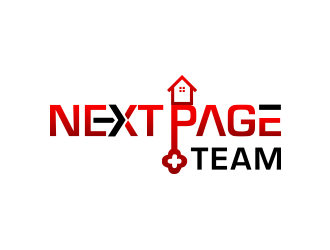 Next Page Team logo design by keylogo