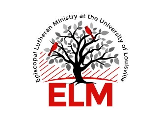 ELM - EPISCOPAL LUTHERAN MINISTRY AT THE UNIVERSITY OF LOUISVILLE logo design by aRBy