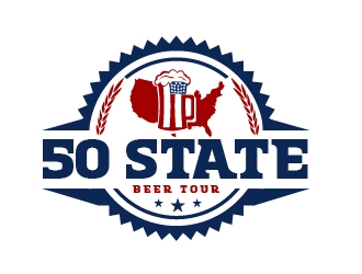 50 State Beer Tour logo design by shravya