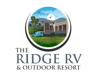 The Ridge RV and Outdoor Resort  logo design by fantastic4
