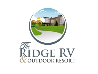 The Ridge RV and Outdoor Resort  logo design by amar_mboiss