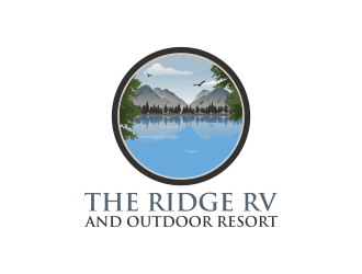 The Ridge RV and Outdoor Resort  logo design by Kruger