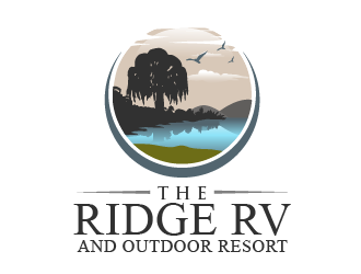 The Ridge RV and Outdoor Resort  logo design by THOR_